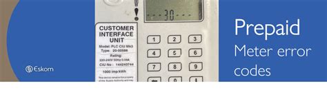 prepaid meter blocked